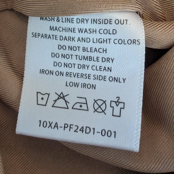 JOYFOLIE Abril Lace Wide Flare Pants in Cream MEDIUM NWOT - Picture 6 of 10